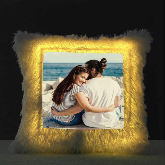 LED Pillow with Personalized Photo